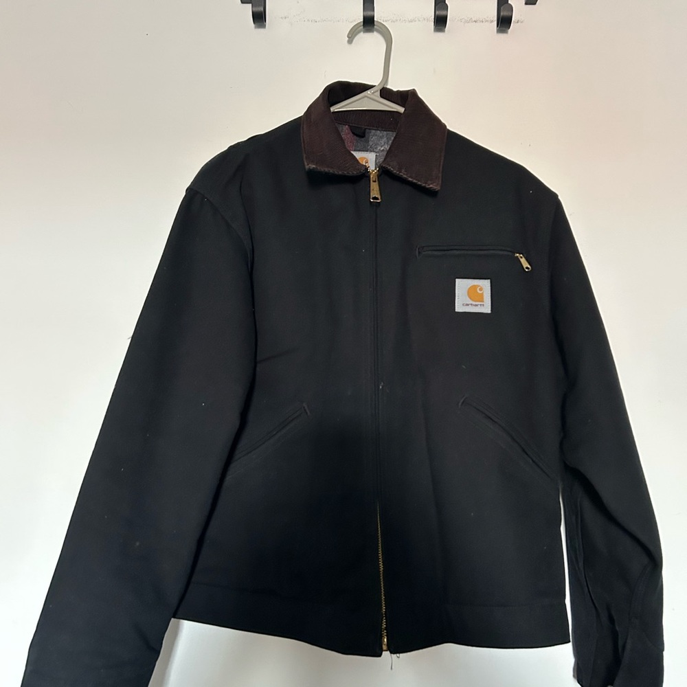 Carhartt Blanket-Lined Detroit Jacket - Black